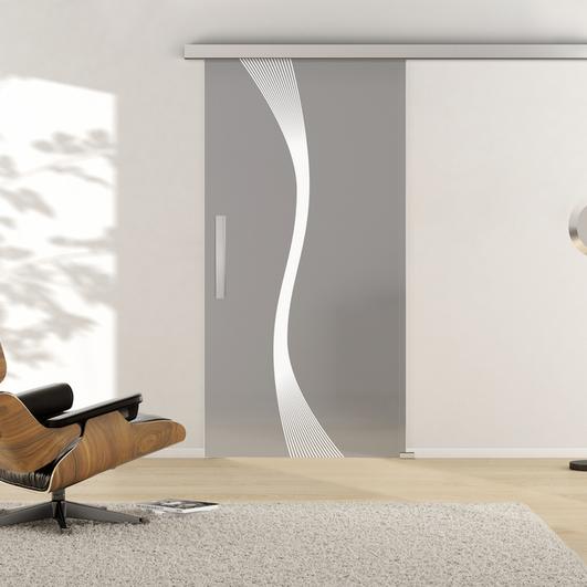 Стъкло за плъзгаща врата Deco 583