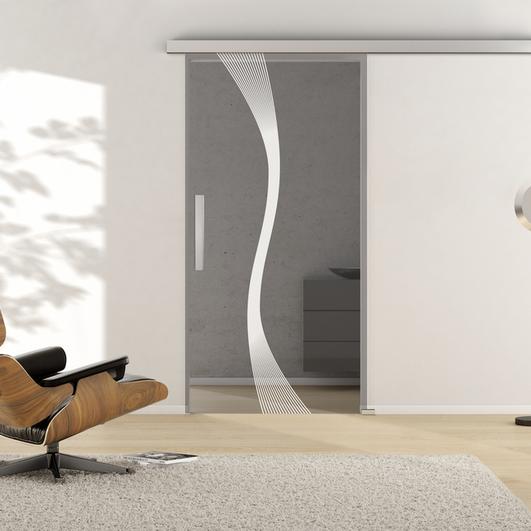 Стъкло за плъзгаща врата Deco 583