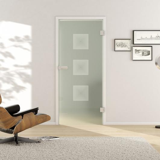 Стъклена врата за каса Deco 655