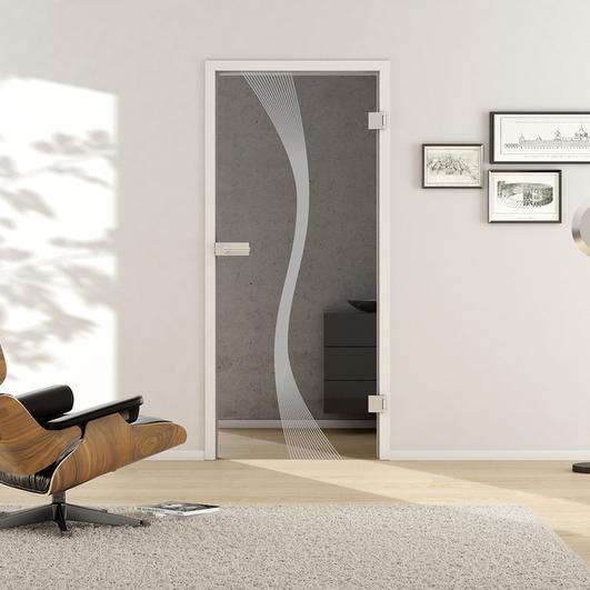 Стъклена врата за каса Deco 583 
