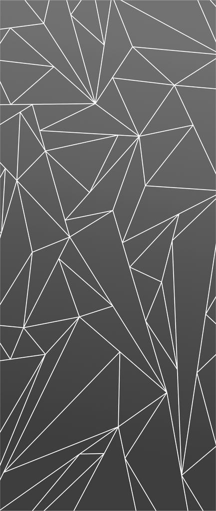 Стъклена врата за каса Grids 693