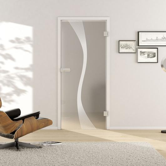 Стъклена врата за каса Deco 583 