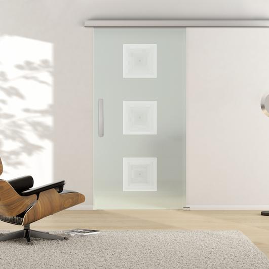 Стъкло за плъзгаща врата Deco 657