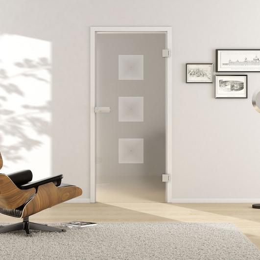 Стъклена врата за каса Deco 655