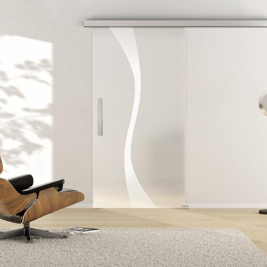 Стъкло за плъзгаща врата Deco 583