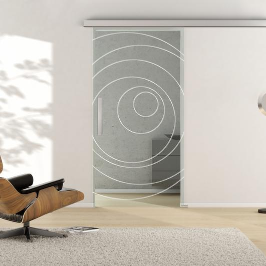 Стъкло за плъзгаща врата Deco 585