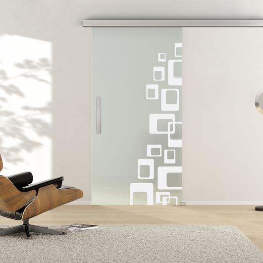 Стъкло за плъзгащи врати Deco 608